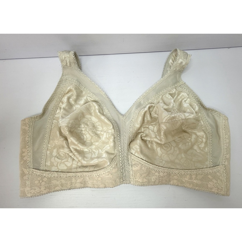 Playtex Bra 42D Full Coverage 18 Hour Ultimate Shoulder Comfort Wireless Bra